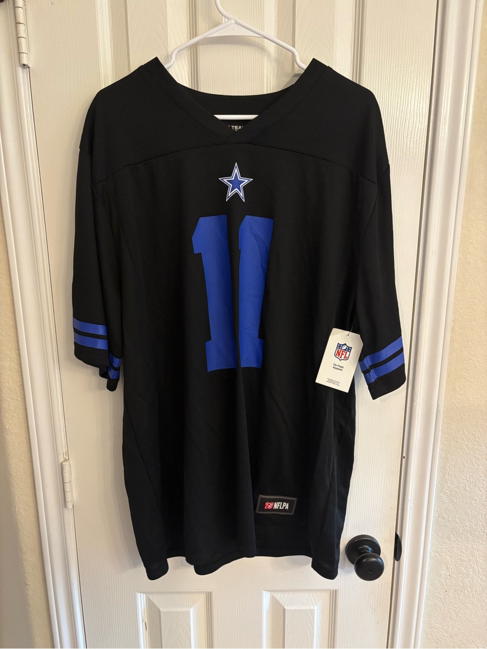 Micah Parsons #11 Dallas Cowboys NFL NFLPA Team Apparel Jersey Black Mens XL NWT